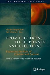 book From Electrons to Elephants and Elections: Exploring the Role of Content and Context