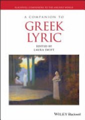 book A Companion to Greek Lyric