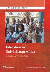 book Education in Sub-Saharan Africa: A Comparative Analysis