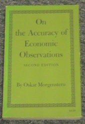 book On the Accuracy of Economic Observations