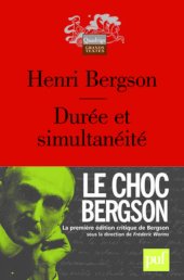 book Durée et simultanéité (Edition critique)