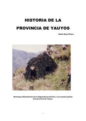 book Historia de la provincia de Yauyos (Lima)