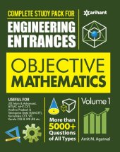 book Complete Study Pack for Engineering Entrances Objective Mathematics Vol 1 for IIT JEE CET EAMCET MHT-CET more than 5000+ Questions Examples Solutions of all types 2022