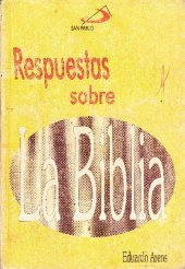 book Respuestas sobre la Biblia