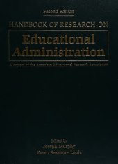 book Handbook of Research on Educational administration: A Project of the American Educational Research Association