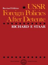 book USSR Foreign Policies After Detente