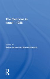 book The Elections in Israel--1988