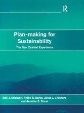 book Plan-Making for Sustainability: The New Zealand Experience