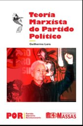 book Teoria marxista do partido político