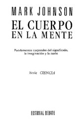 book El cuerpo en la mente