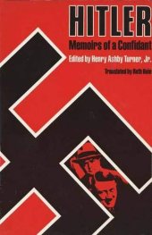 book Hitler--Memoirs of a Confidant