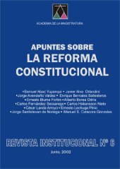 book Apuntes sobre la reforma constitucional (Perú)