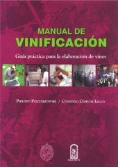 book Manual de vinificación. Guía práctica para la elaboración de vinos