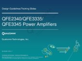 book QFE2340/QFE3335/QFE3345 Power Amplifiers