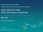 book QFE1035/QFE1040/QFE1045 Antenna Switches