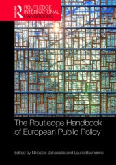 book The Routledge Handbook of European Public Policy