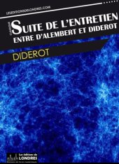 book Suite de l’entretien entre D’Alembert et Diderot