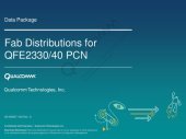 book Fab Distributions for QFE2330/40 PCN