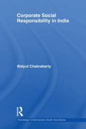 book Corporate Social Responsibility in India