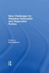 book New Challenges for Stateless Nationalist and Regionalist Parties