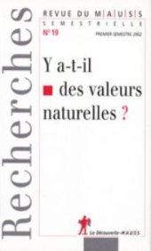 book Y a-t-il des valeurs naturelles