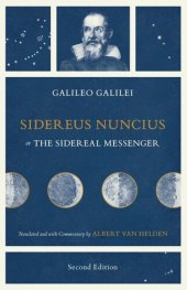 book Sidereus Nuncius, or the Sidereal Messenger