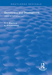 book Democracy and Development: Allies or Adversaries? (Commonwealth Parliamentary Association)