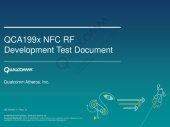 book QCA199x NFC RF Development Test Document