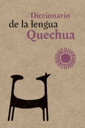 book Diccionario de la lengua quechua (quechua Cuzco-Collao)