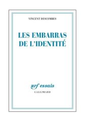 book Les embarras de l’identité