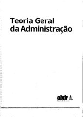 book Teoria Geral da Administração: da Revolução Urbana à Revolução Digital