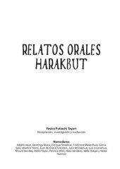 book Relatos orales Harakbut (Harákmbut/ Amarakaeri)