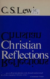 book Christian Reflections