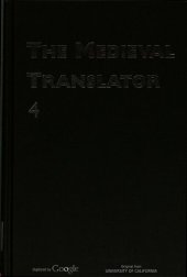 book The Medieval translator 4 /