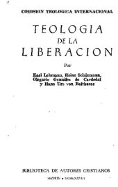 book Teología de la liberación