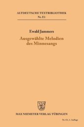 book Ausgewählte Melodien des Minnesangs