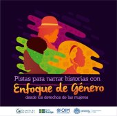 book Pistas para narrar historias con enfoque de género desde los derechos de las mujeres