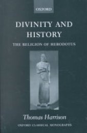 book Divinity and History: The Religion of Herodotus