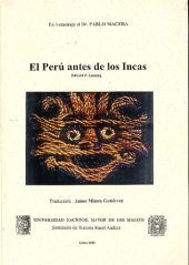 book El Perú antes de los incas. En homenaje al Dr. Pablo Macera