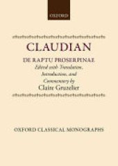 book Claudian, De Raptu Proserpinae