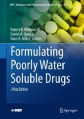 book Formulating Poorly Water Soluble Drugs