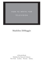 book How to Write for Television