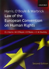 book Harris, O'Boyle & Warbrick: Law of the European Convention on Human Rights