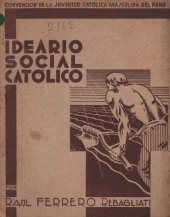 book Ideario social católico