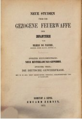 book Neue Studien über die gezogene Feuerwaffe der Infanterie