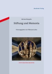 book Stiftung und Memoria