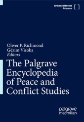 book The Palgrave Encyclopedia Of Peace And Conflict Studies