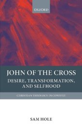 book John of the Cross: Desire, Transformation, and Selfhood