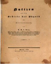 book Notizen aus dem Gebiete der Physik für Artilleristen