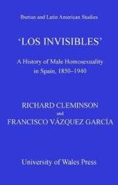 book 'Los Invisibles': A History of Male Homosexuality in Spain, 1850-1939